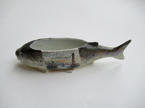 Poisson porcelaine souvenir - porcelaine,