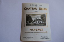 étiquette ancienne VIN