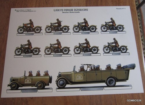 Planche soldats decouper - planche,