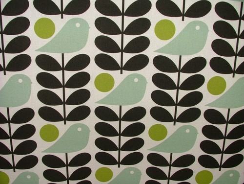 Orla kiely tissu coton tôt - coton,