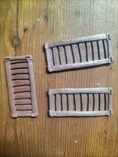 PLAYMOBIL ILE PIRATES  3 Barrières en Bois pour Cabane  3799