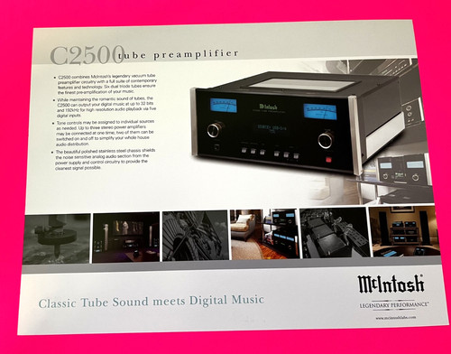 Mcintosh c2500 preamp - ,