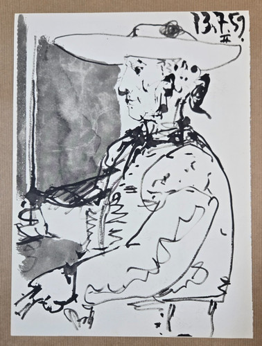 Lithographie noir blanc - et,
