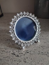 Cadre photo ancien en argent