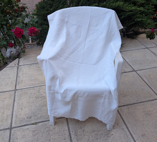 Coupon ancien lin largeur - ancien,