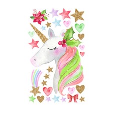 ⭐ Einhorn Multicolore