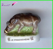 Feve de collection Animaux de Savane Edition Atlas " Le Phacochère "  #C16