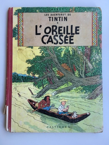 Tintin oreille cassée - tintin,
