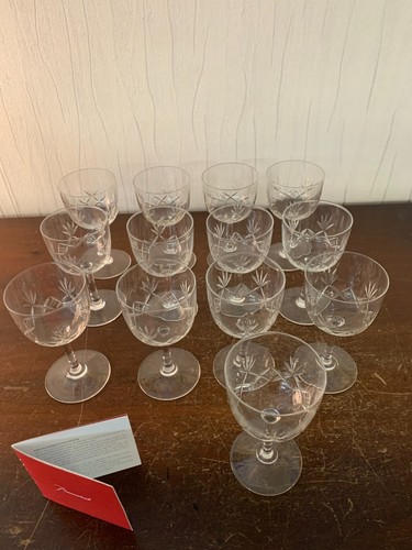 Verres vin taillé épi - verres,