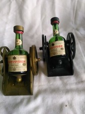 2 mignonnettes Courvoisier vides affûts de canon
