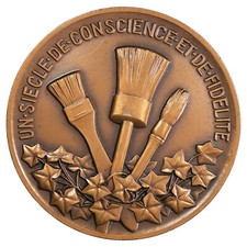 France médaille Peintures