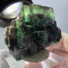 Spécimen de cube de fluorite