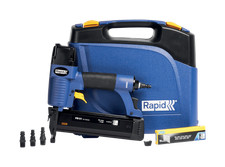Cloueur pneumatique PB131 pour agrafes 8/15-50 mm - Coffret - RAPID-ISABERG -