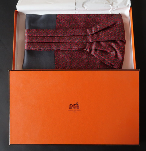 Hermés superbe lavalliére - hermés,