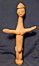 FETICHE BATEBA ETHNIE LOBI BURKINA FASO SUJET FEMININ BOIS DUR PATINE CROUTEUSE