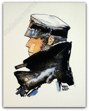 Affiche hugo pratt - affiche, estampe