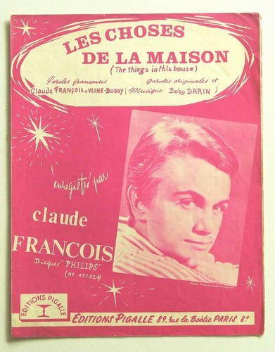 Partition vintage sheet music