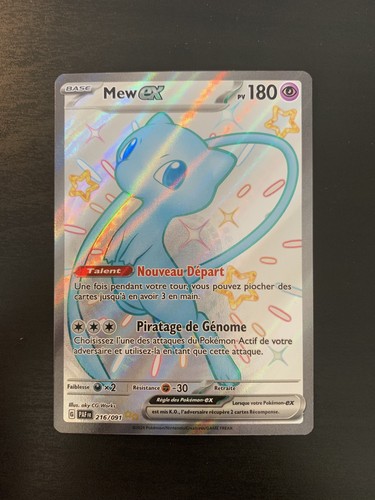 Carte pokémon mew - carte,