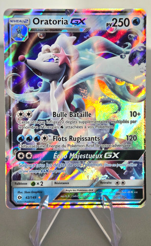 Carte pokémon oratoria - carte,