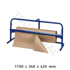 Dérouleur horizontal de papier kraft en rouleau de 100 cm de haut