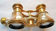 Jumelles de théatre 1930, métal doré et nacre