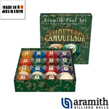 Boules de billard, billes billard Aramith US americain Camouflage 57mm