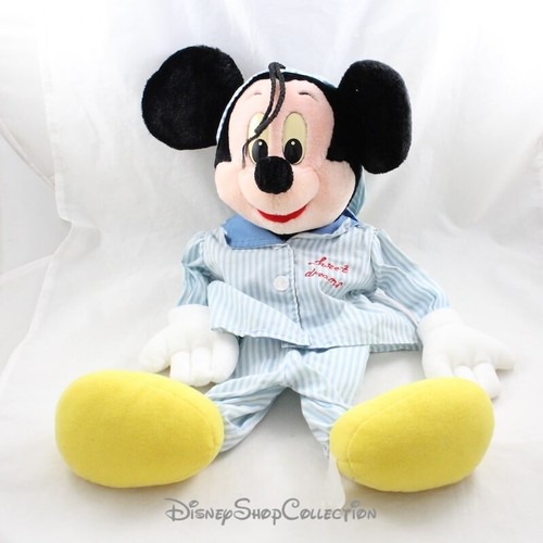 Peluche range pyjama mickey - peluche,