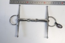 NEUF : Mors Cheval filet aiguille Anatomic Brise inox FEELING 605660135 en 135mm