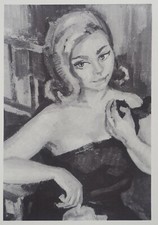 [AFFICHE D'ART] Maurice CHAPUIS : La femme #Galerie Artemont (Paris), 1966