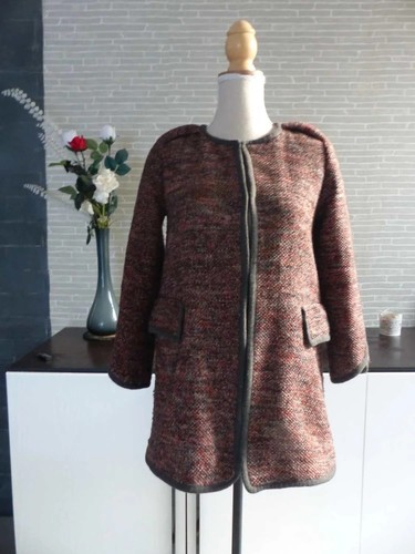 Manteau hiver maje taille - manteau,