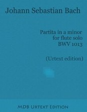 Partita in a minor for flute