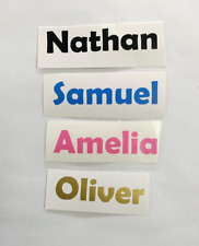 Personnalisé Vinyle Nom 4x