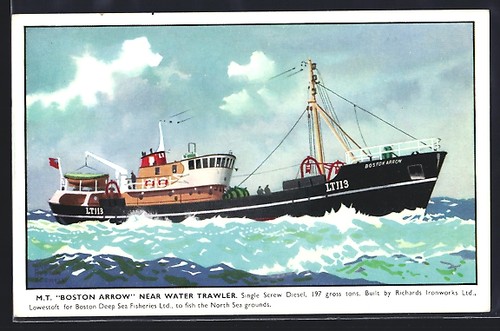 Trawler boston arrow - arrow, on