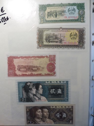 Lot ancien billet etranger - ,