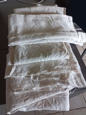 LOT 4  Pièces de tissu  toile