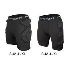 Short de gardien de but, protection des hanches, short de compression