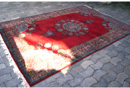 Très vieux beau tapis - , d