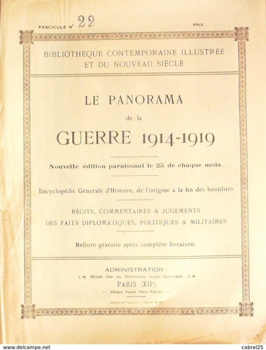 Panorama 1914 guerre - 1914, n°22