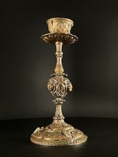 Antoine-Louis BARYE (1795-1875) Flambeau en bronze   - 3D VIDEO -