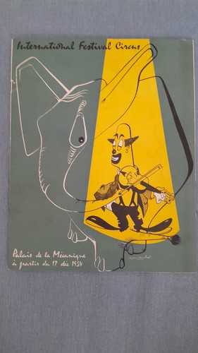 Programme cirque - programme, de