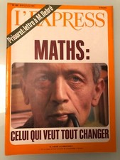L'EXPRESS n°864 du 8 janvier 1968 - André Lichnerowicz / Mireille Darc / Sempé