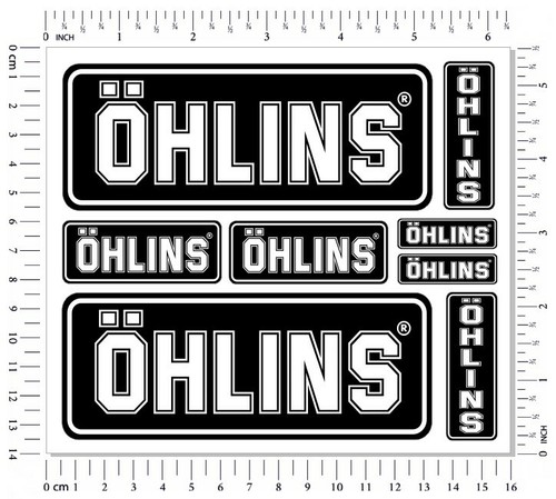 Ohlins fork shock - fork, set