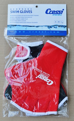 Gants natation palmés - , →