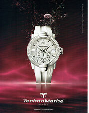 Publicité Advertising 018  2009  montre Technomarine UF6