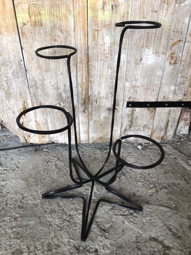 Ancien porte plantes pots - ancien, 4