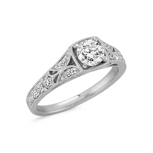 Bague fiançailles ancienne - bague,