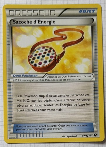 Carte pokémon dresseur - dresseur, 97/124