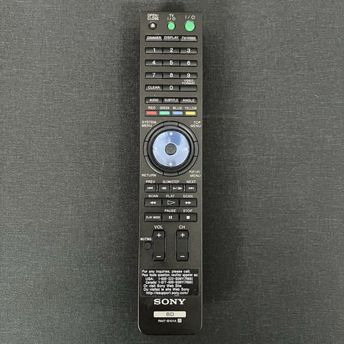 Sony remote control - sony,