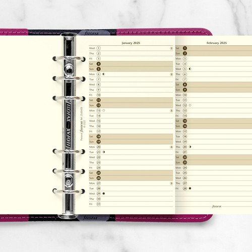 Recharge pour agenda vertical