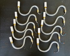 10 branches avec douilles, en cristal pour restauration de lustre Bohême XXs